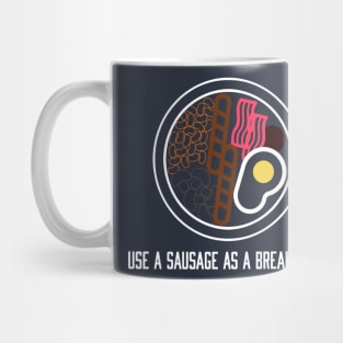 Alan Partridge Use A Sausage As A Breakwater Mug